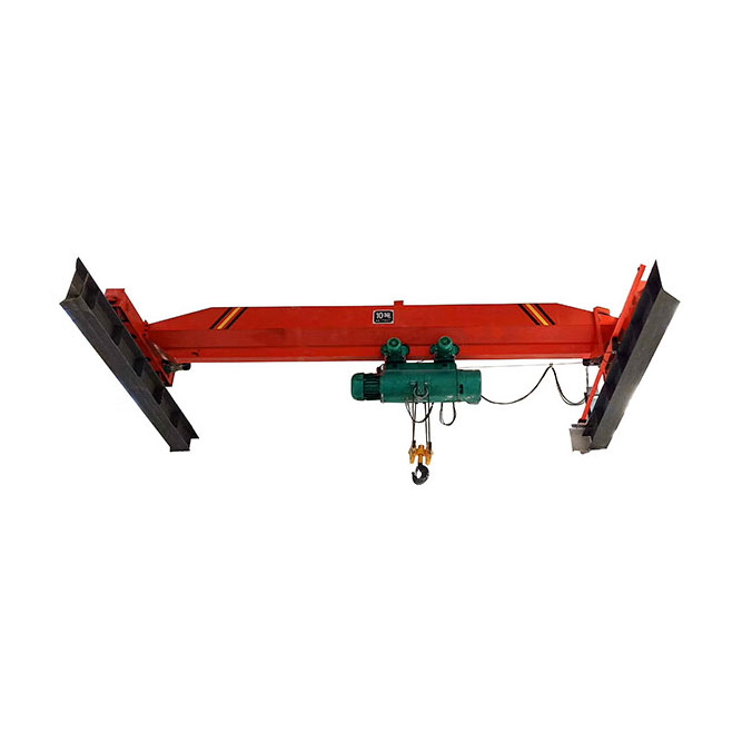 Features and components of a single girder bridge crane