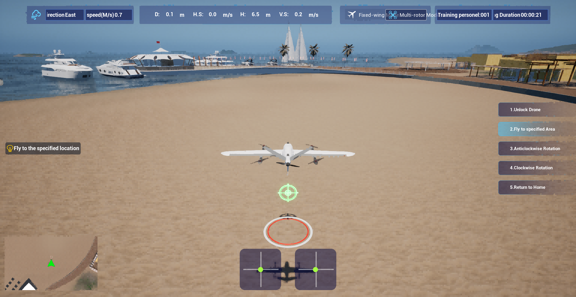 VTOL UAV Simulator Recommendations for Realistic Flight Training